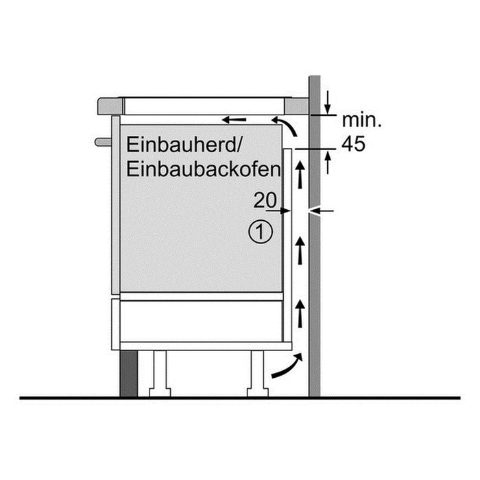 Bosch PXX675DC1E Kochfeld Schwarz, Edelstahl Integriert Zonen-Induktionskochfeld 4 Zone(n)