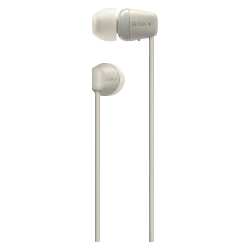 Produktbild wireless In-Ear-Kopfhörer - Sony WI-C100 Kopfhörer Kabellos im Ohr Anrufe/Musik Bluetooth Beige