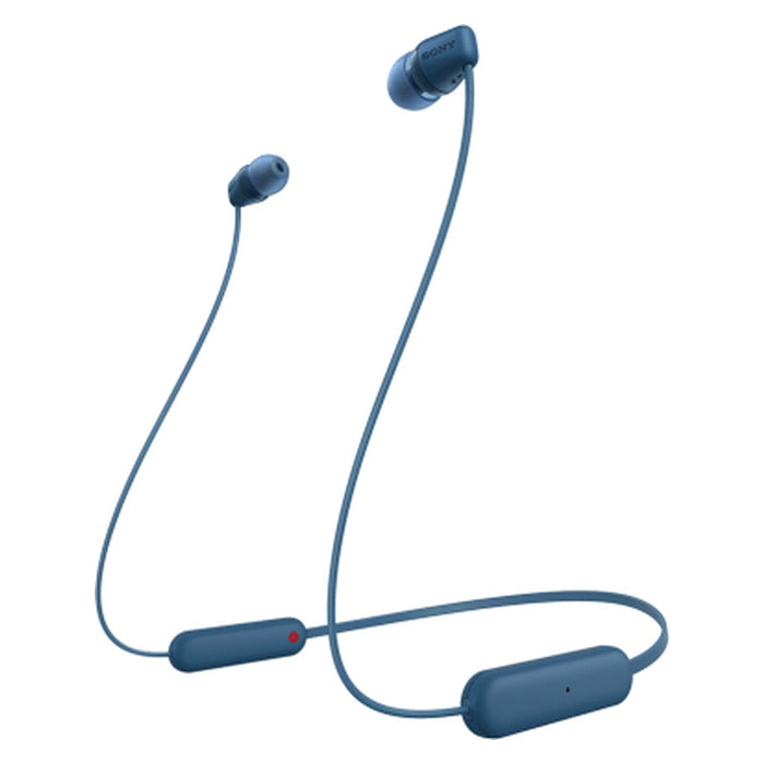 Sony WI-C100 Kopfhörer Kabellos im Ohr Anrufe/Musik Bluetooth Blau