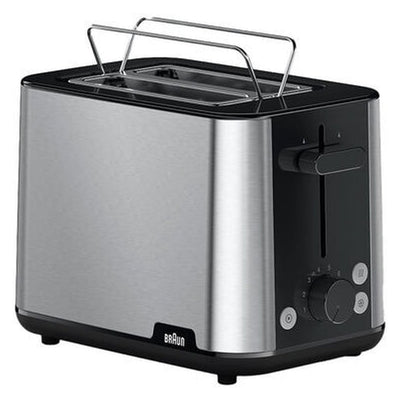 PurShone HT 1510 2-Scheiben Toaster 900 W Edelstahl / Schwarz