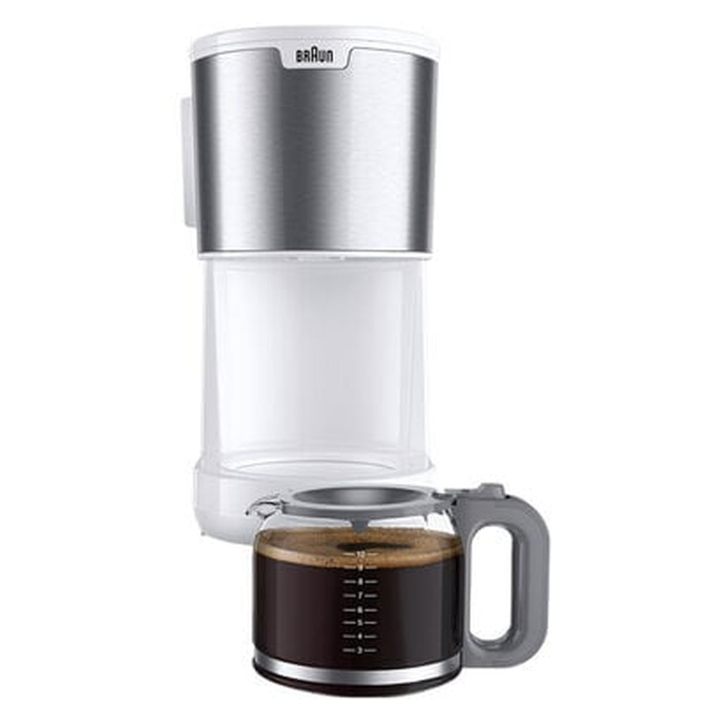 Produktbild Filterkaffeemaschine - Braun PureShine KF 1500 WH Filter-Kaffeemaschine Weiß