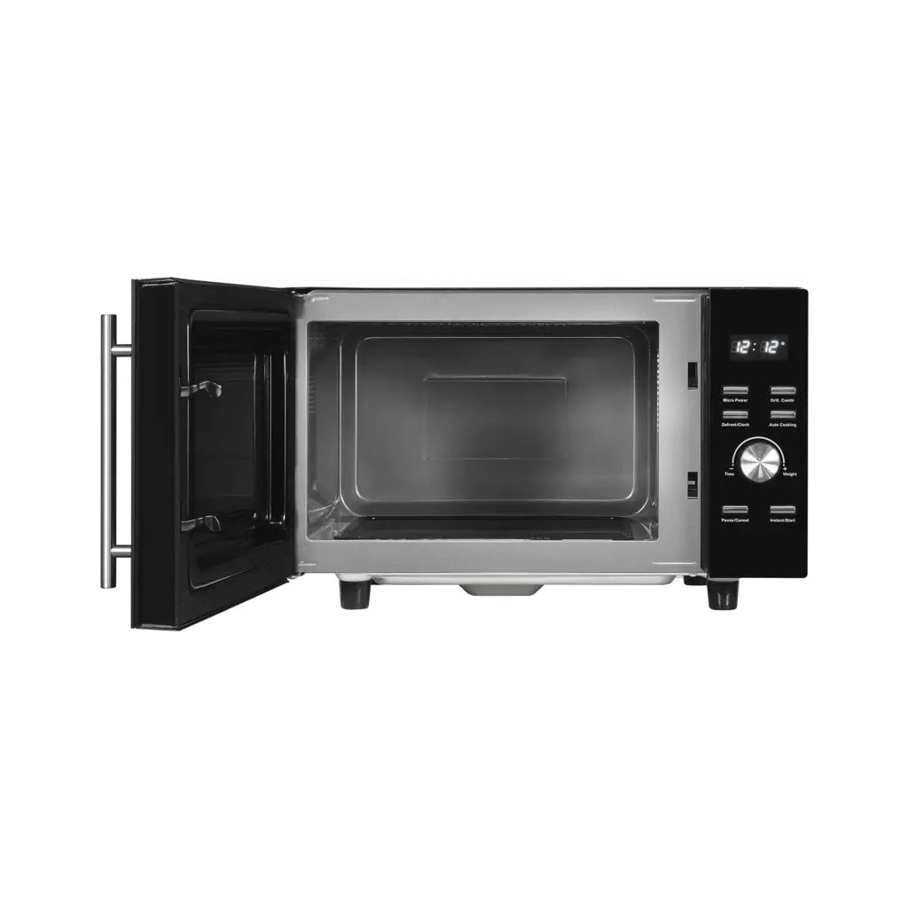 Produktbild Mikrowelle - Exquisit MW8023-F-240GDI Mikrowelle mit Grill, 700W, 5 Stufen, 23L Schwarz