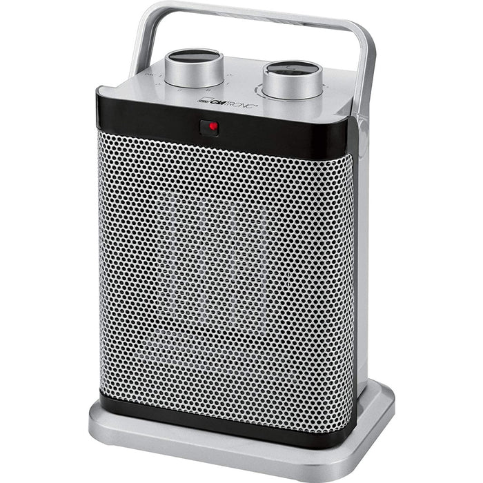 Clatronic HL 3631 Keramik-Heizlüfter silber