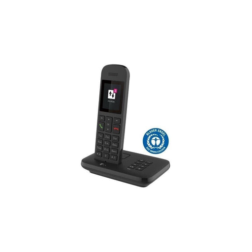 Produktbild Schnurloses DECT-Telefon - Telekom Sinus A12 Analoges/DECT-Telefon Schwarz