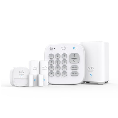 5-teiliges Smart Home Set Sicherheitssystem mit Bewegungssensor