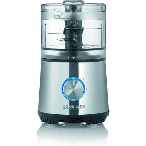 Produktbild Kompakt-Küchenmaschine - Severin KM 3865 Multi-Zerkleinerer 4in1 gebürsteter Edelstahl Schwarz