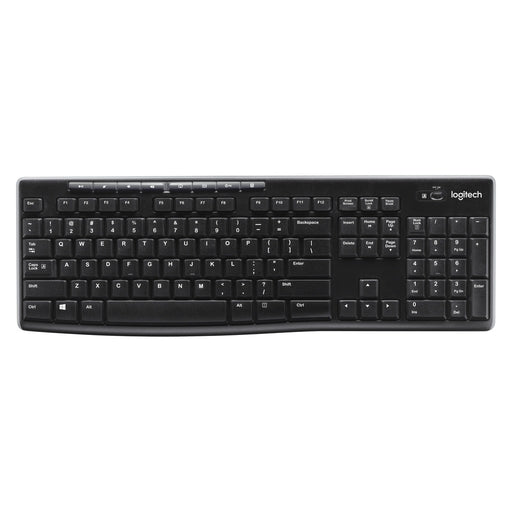 Produktbild Wireless-Tastatur - Logitech Wireless Combo MK270 Tastatur Maus enthalten USB QWERTZ Deutsch Schwarz