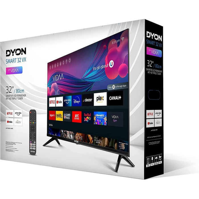 Dyon Smart 32 VX LED Fernseher (32 Zoll / 80cm) HD-Ready