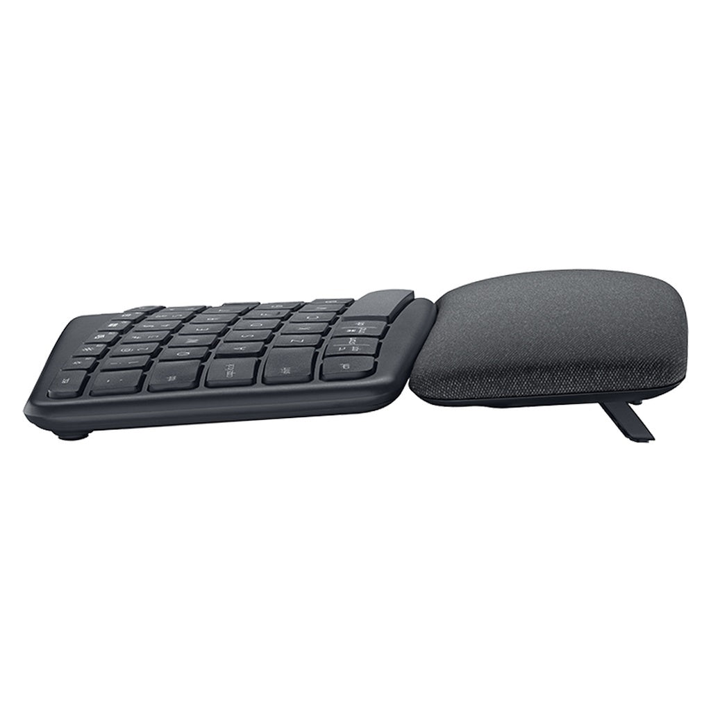 Produktbild ergonomische Tastatur - Logitech Ergo K860 Tastatur RF Wireless + Bluetooth QWERTZ Deutsch Graphit