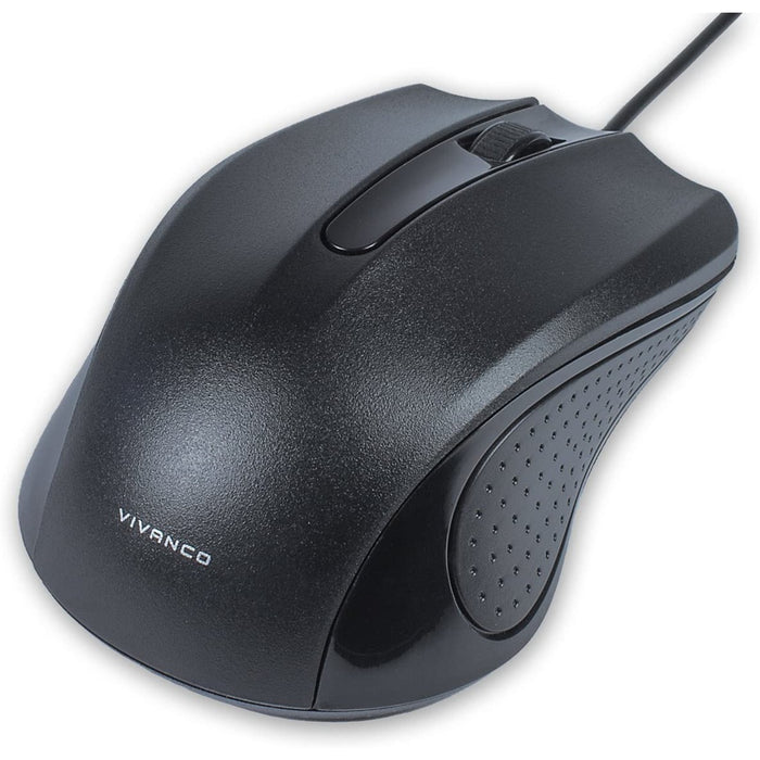 Vivanco IT-MS USB 1000 USB-Maus Schwarz