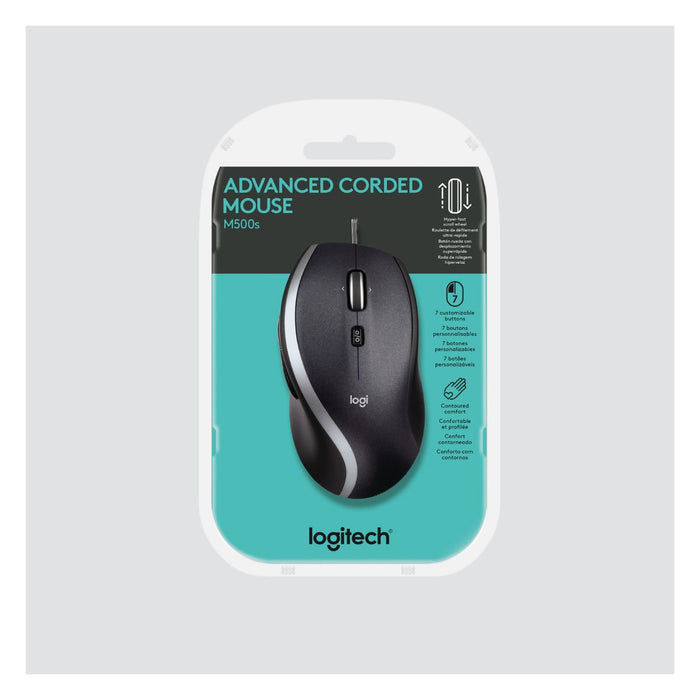 Logitech M500s Advanced Corded Mouse