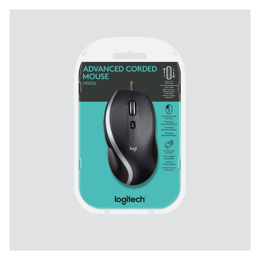 Produktbild ergonomische Maus - Logitech M500s Advanced Corded Mouse