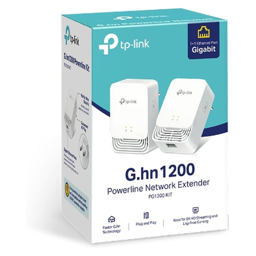 Produktbild WLAN-Adapter - TP-Link PG1200 KIT PowerLine Netzwerkadapter 607 Mbit/s Eingebauter Ethernet-Anschluss WLAN Weiß 2