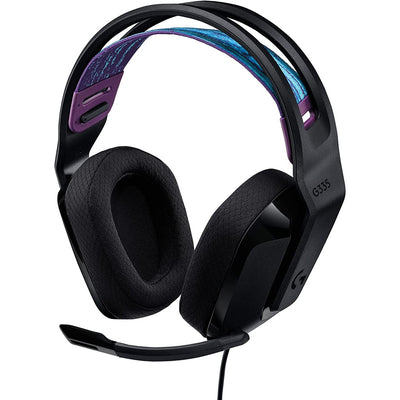 G335 Kabelgebundenes Gaming-Headset schwarz