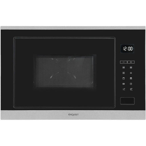 Produktbild Einbau-Mikrowelle - Exquisit EMW25-G-020 Einbau-Mikrowelle Edelstahl