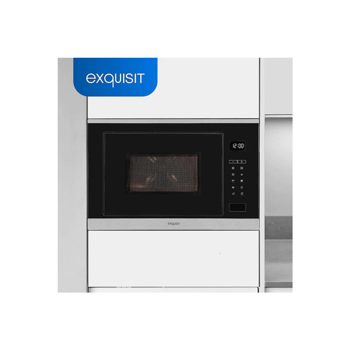 Exquisit EMW25-G-020 Einbau-Mikrowelle Edelstahl