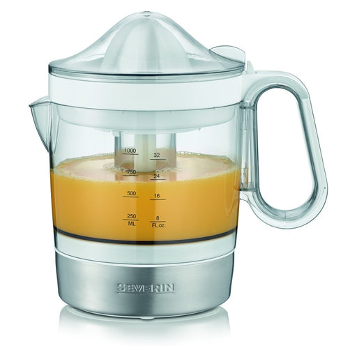 Produktbild Küchenmaschine - Severin CP 3535 Saftpresse Handsaftpresse 40 W Edelstahl, Weiß