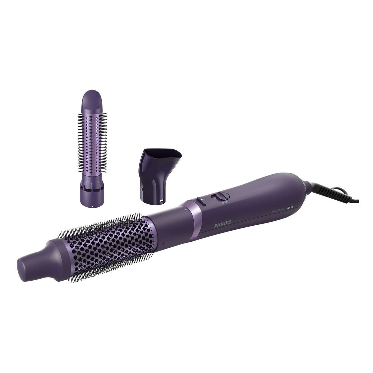 Produktbild Stylingbürste - Philips 3000 Series BHA305/00 AirStyler Warmluftbürste 800W Violett