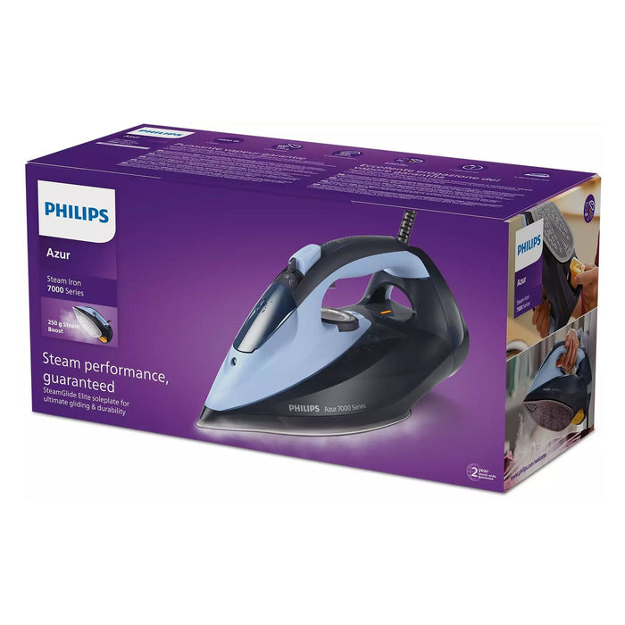 Philips Series 7000 DST7041/20 Dampfbügeleisen hellblau / dunkelblau