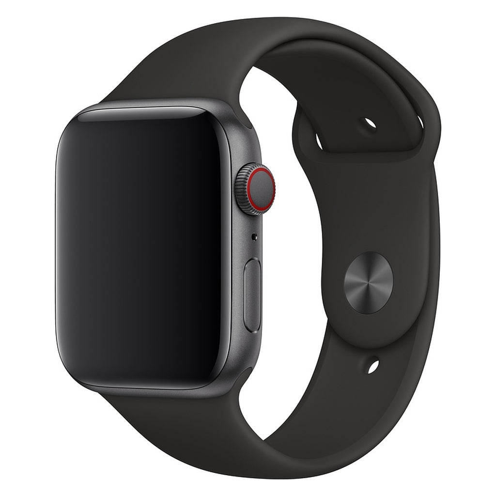 Produktbild Smartwatch-Armband - Apple Watch Sportarmband 44mm Schwarz S/M + M/L
