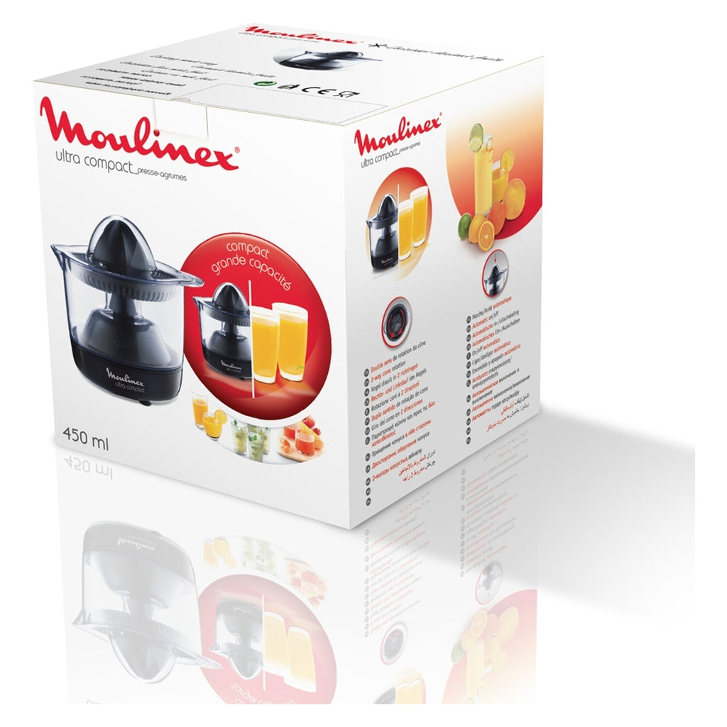 Produktbild Zitruspresse - Moulinex PC120 Elektrische Zitronenpresse 0,45 l 25 W Schwarz