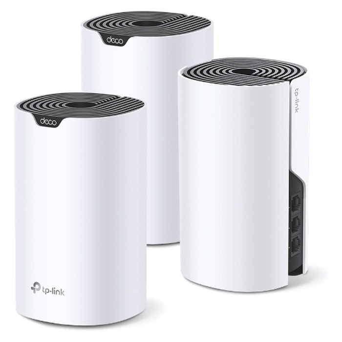 TP-Link Deco S7 (3-pack) Dual-Band (2,4 GHz/5 GHz) Wi-Fi 5 (802.11ac) Weiß, Schwarz Intern