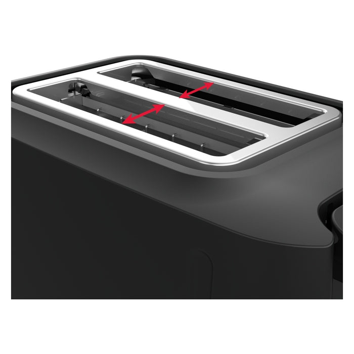 Tefal Incluedo TT533811 Toaster 2 Scheibe(n) 850 W Schwarz