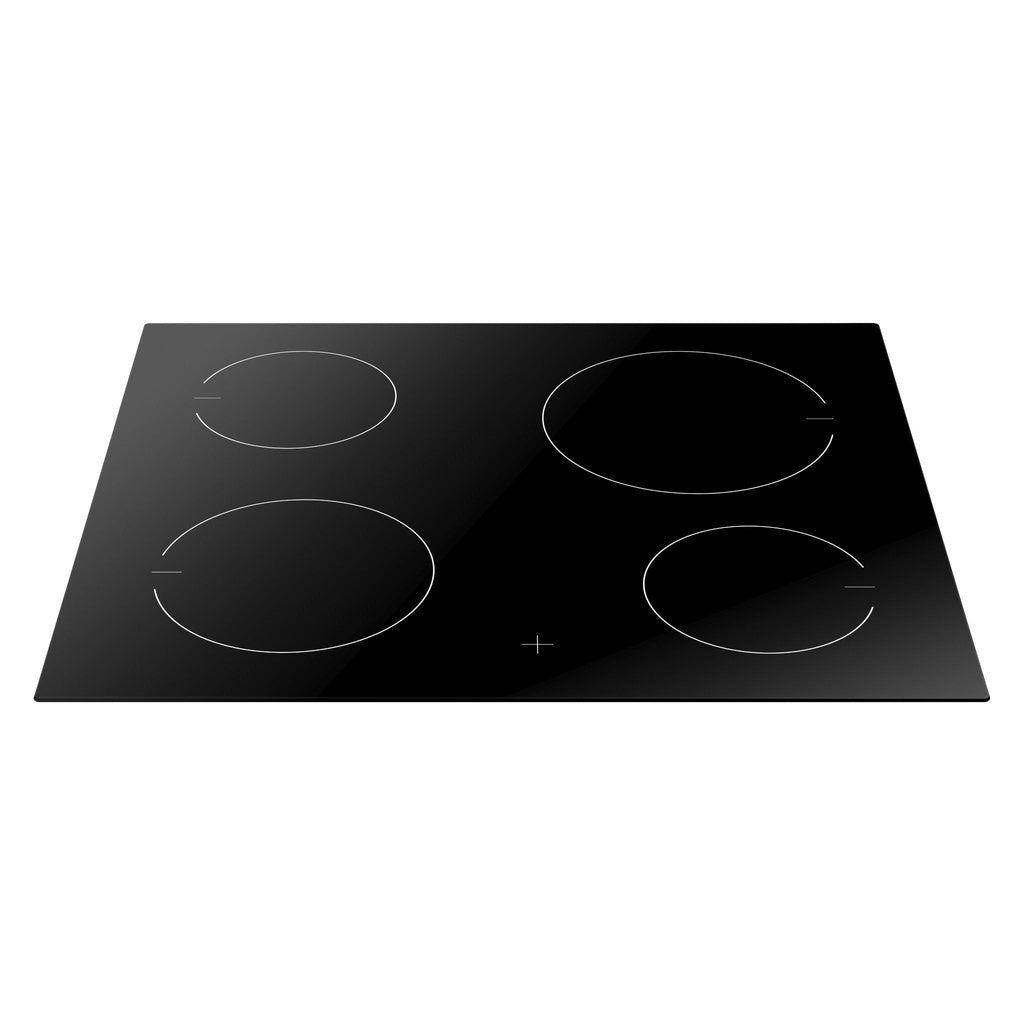 Produktbild Elektro-Herd-Set - Amica EC 744 000 C Glaskeramik-Kochfeld Integriert 60 cm 4 Zonen Schwarz