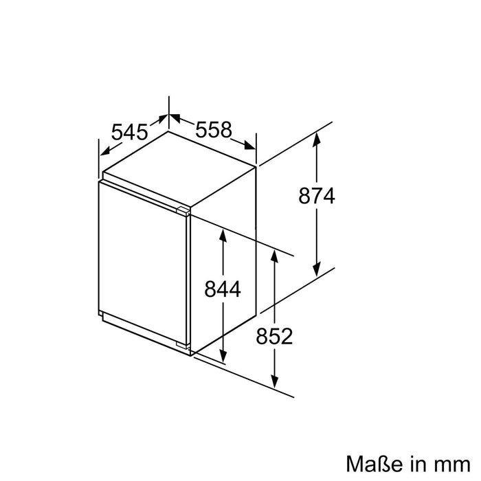 Neff GI1216DE0 Einbau-Gefriergerät 97L