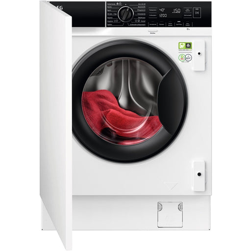Produktbild Einbauwaschmaschine - AEG LR8BI7480 Einbau-Waschmaschine Frontlader 8kg 60cm 1400U/min Weiß