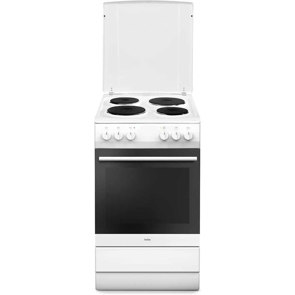 Produktbild Elektro-Standherd - Amica SHE 11596-1 W Standherd mit Gaskochfeld weiß