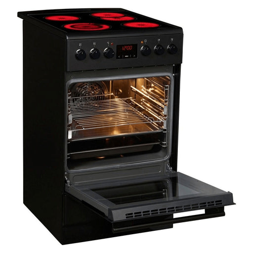 Produktbild Elektro-Standherd - Amica SHC 11503 SM Standherd Glaskeramikkochfeld schwarz