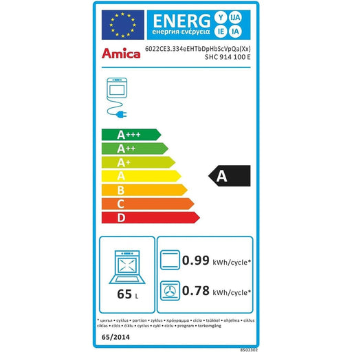 Produktbild Elektro-Standherd - Amica SHC 914 100 E Fine Design Standherd mit Glaskeramikkochfeld