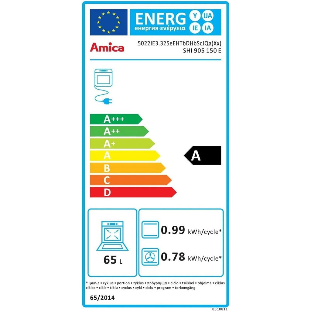 Produktbild Elektro-Standherd - Amica SHI 905 150 E Standherd mit Glaskeramik Kochfeld