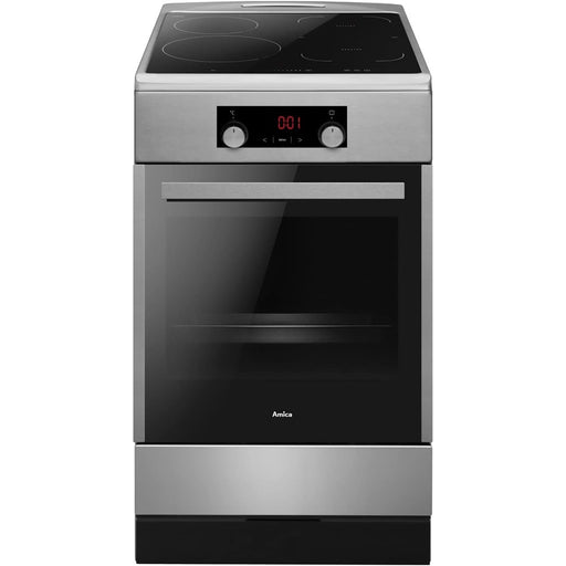 Produktbild Elektro-Standherd - Amica SHI 905 150 E Standherd mit Glaskeramik Kochfeld
