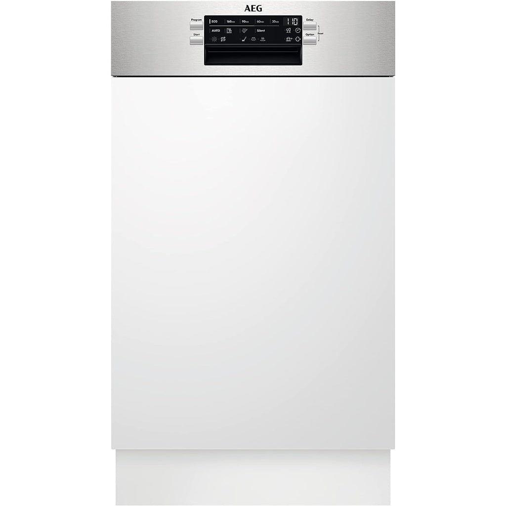 Produktbild teilintegrierbarer Geschirrspüler - AEG FEE73407ZM Geschirrspüler teilintegriert 45cm 9 Maßgedecke D