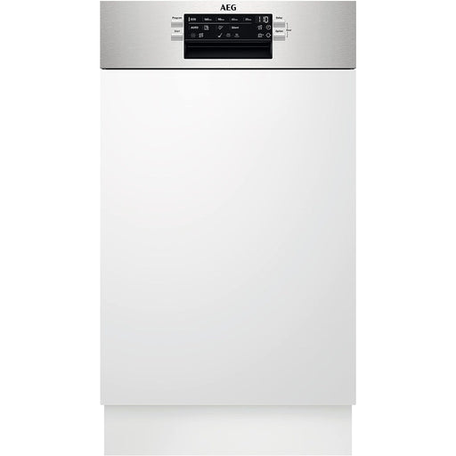 Produktbild teilintegrierbarer Geschirrspüler - AEG FEE73407ZM Geschirrspüler teilintegriert 45cm 9 Maßgedecke D