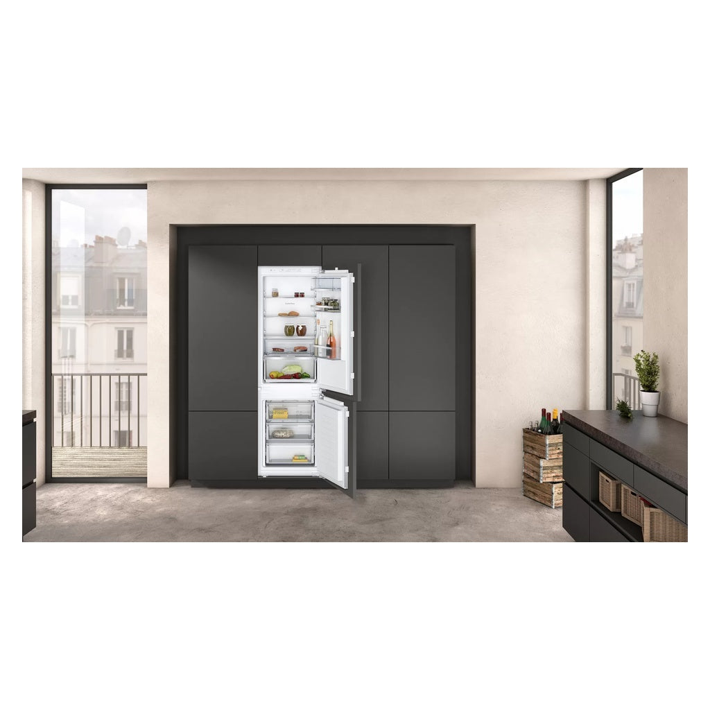 Produktbild Einbaukühlschrank - Neff KI7862FE0 Kühl- und Gefrierkombination Integriert 260 l E Weiß