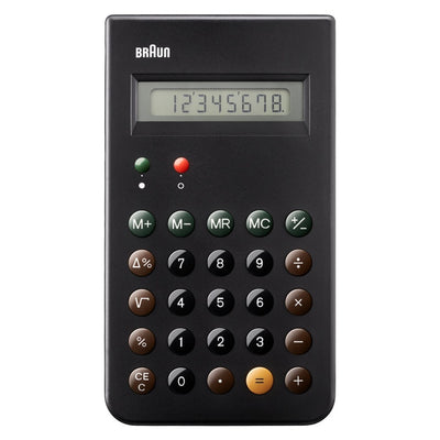 BNE001BK Taschenrechner Tasche Einfacher Taschenrechner Schwarz