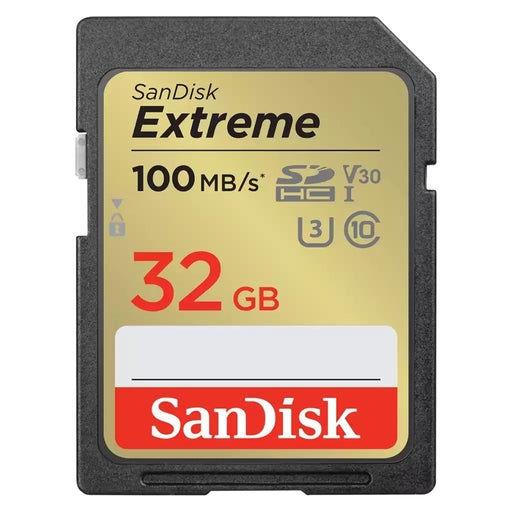 Produktbild Speicherkarte - SanDisk Extreme 32 GB SDXC UHS-I Klasse 10