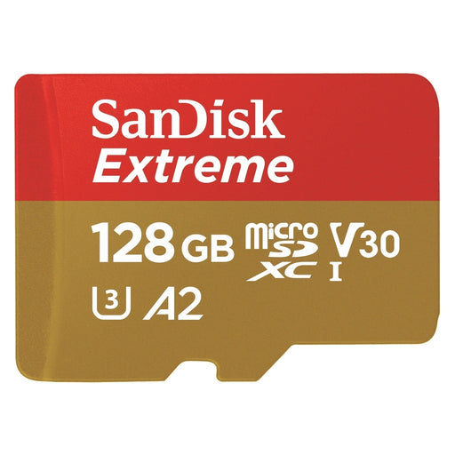 Produktbild Speicherkarte - SanDisk Extreme 128 GB MicroSDXC
