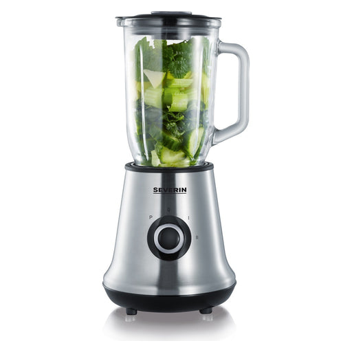 Produktbild Standmixer - Severin SM 3734 Mixer 1 l Tischplatten-Mixer 500 W Schwarz, Edelstahl