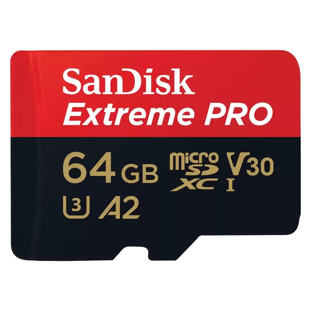 Produktbild Speicherkarte - SanDisk Extreme PRO 64 GB MicroSDXC UHS-I Klasse 10