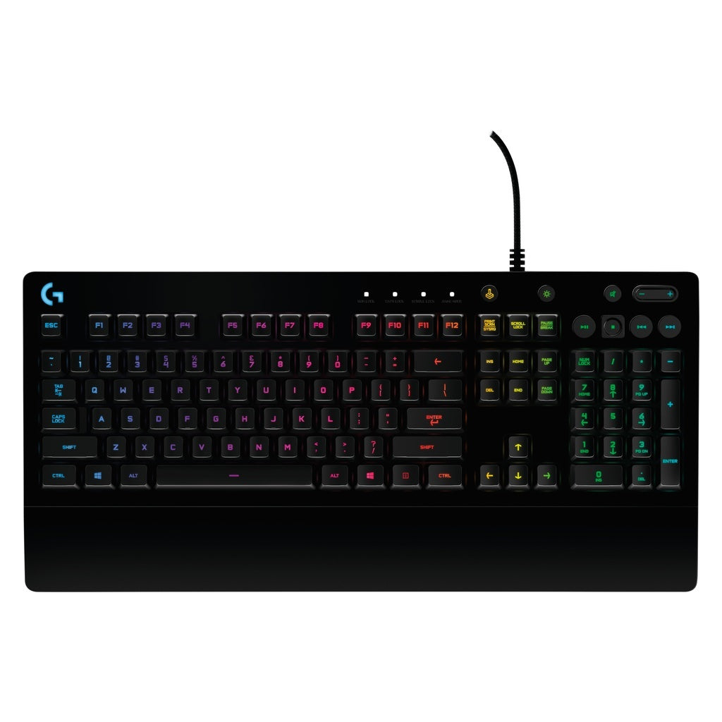 Produktbild Gaming-Tastatur - Logitech G213 Prodigy kabelgebundene Gaming Tastatur mit Beleuchtung schwarz QWERTZ DE
