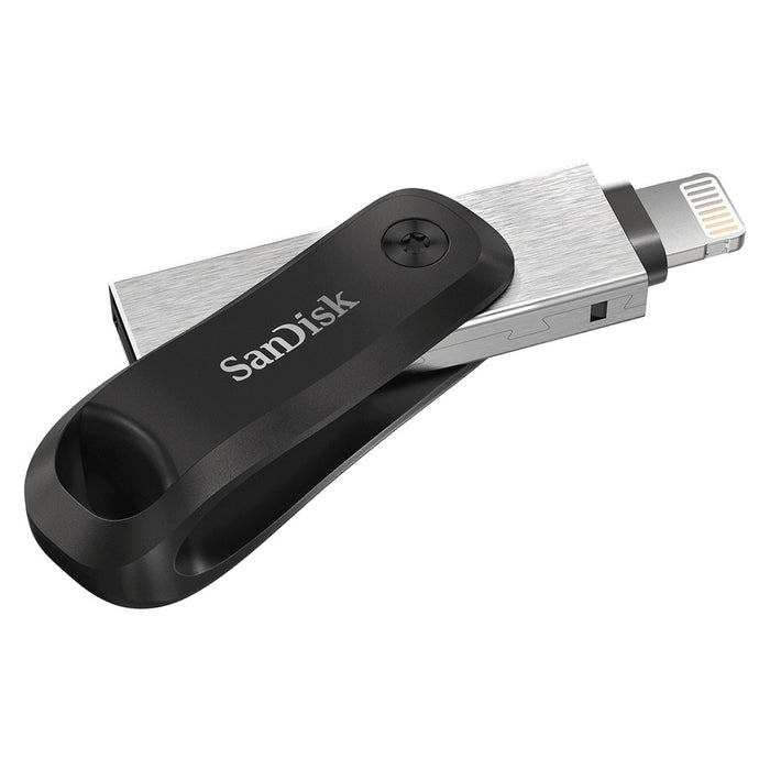 SanDisk iXpand USB-Stick 64 GB USB Type-A / Lightning 3.2 Gen 2 (3.1 Gen 2) Schwarz, Silber