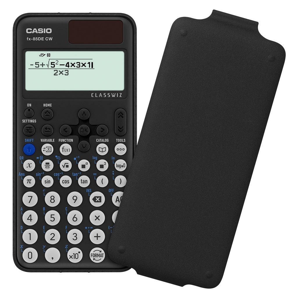 Produktbild Taschenrechner - Casio FX-85DE CW Taschenrechner Tasche Wissenschaftlicher Taschenrechner Schwarz