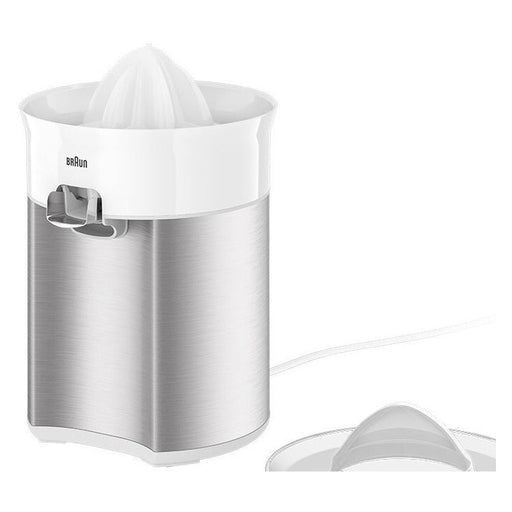 Produktbild Zitruspresse - Braun CJ5050 WH Elektrische Zitronenpresse 60 W Metallisch, Weiß