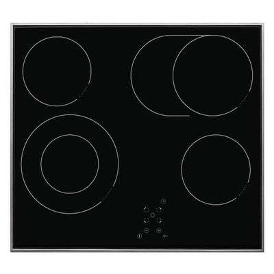 KMC 742 600 E Schwarz Integriert 60 cm Keramik 4 Zone(n)