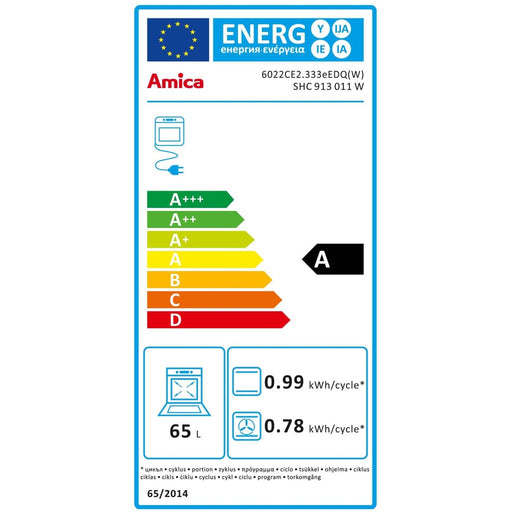 Produktbild Elektro-Herd-Set - Amica SHC 913 011 W Elektroherd in weiß