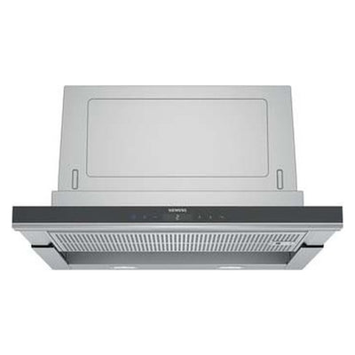 iQ700 LI67SA671 Dunstabzugshaube Halb eingebaut (Pullout) Schwarz, Edelstahl 717 m³